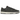 Baskets Nike Dunk Low Premium Black Off Noir en vue latérale, dotées d'une empeigne en suède texturé noir et d'une semelle contrastante