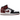 Air Jordan 1 Mid SE Dark Pony baskets en vue angulaire avec mélange de cuir blanc et de renforts en nubuck brun foncé avec logo Jordan classique.