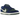 Nike SB Dunk Low Deep Royal Blue baskets vue latérale avec superpositions en daim bleu roi, détails en cuir blanc et semelle robuste