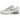 Nike Air Max 90 Photon Dust Phantom baskets vue latérale avec empeigne en cuir et mesh gris clair, unité Air visible et semelle intermédiaire blanche