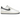 Nike Air Force 1 Low '07 White Obsidian Fir baskets profil avec tige en cuir blanc, swoosh bleu marine et semelle en gomme