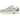 Nike P-6000 Premium Light Bone Bicoastal Green baskets en vue angulaire avec tige en mesh beige, détails verts et semelle en caoutchouc.