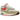 Nike Air Max 1 Since '72 baskets vue latérale avec empeigne en mesh blanc, panneaux en daim gris, swoosh rouge et unité Air visible