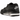 Air Jordan 4 RM SP Nigel Sylvester Driveway Grey baskets, vue en angle montrant l'empeigne en cuir gris, les détails noirs et la semelle en caoutchouc