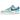 Nike Air Force 1 Low '07 Aquarius Blue Coconut Milk baskets vue latérale avec empeigne bleu clair, swoosh crème et semelle en caoutchouc