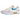Nike Air Max 1 White Alchemy Pink baskets en vue angulaire avec tige en mesh blanc, swoosh rose et unité Air visible dans la semelle