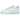 Nike Air Force 1 Low '07 Next Nature Glacier Blue baskets vue latérale avec empeigne en cuir bleu glacier, bout perforé et semelle blanche