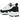 Nike Air Zoom Spiridon Fragment Design White Blue Void baskets vue latérale avec mesh blanc, détails bleus et une semelle intermédiaire Zoom Air distincte.