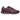 Nike Air Max Dn8 Burgundy Crush baskets vue latérale avec empeigne en textile rouge foncé et amorti visible dans la semelle assortie