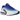 Nike Air Max Dn Racer Blue Vibrant Yellow baskets vue latérale avec empeigne bleue, unité Air jaune au talon et semelle extérieure au motif texturé