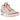 Baskets Air Jordan 3 Retro Valentines Day Treat Yourself en vue angulaire, avec empeigne bordeaux, semelle intermédiaire détaillée et imprimé éléphant.