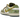 Nike SB Dunk Low Alexis Sablone Chameleon baskets vue inclinée avec empeigne verte texturée, détails violets et semelle intermédiaire blanche