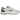 Nike P-6000 Platinum Tint Black baskets vue latérale avec une tige en mesh gris, des superpositions synthétiques et une semelle souple.