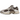 Nike V5 RNR Cave Stone Black baskets de profil avec une tige marron et noire et des lacets