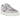 Nike Air Force 1 Low '07 Doll Sail baskets en vue latérale avec une tige en cuir violet pastel, un swoosh assorti et une semelle sail crème.