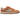 Nike Dunk Low Next Nature SE Amber Brown baskets en vue angulaire classique avec des panneaux en cuir aux tons bruns et une semelle blanche