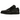 Air Jordan 1 Low SE Patent Elephant Black baskets vue latérale avec cuir verni brillant, motif éléphant gris et logo swoosh noir.