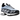 Nike Air Max Sunder Blue Ice baskets en vue latérale inclinée avec empeigne bleu clair, fermeture éclair et semelle intermédiaire blanche avec amorti Air.