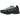 Nike Air Max Sunder Obsidian Grey Haze baskets en vue inclinée avec textile bleu marine, détails gris, fermeture éclair et semelle en caoutchouc