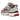 Nike P-6000 Dark Pony baskets vue en angle avec empeigne en cuir marron, détails en mesh, semelle intermédiaire blanche et style rétro.
