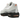 Nike Air Max 95 Wolf Grey Safety Orange baskets en vue latérale avec empiècements gris superposés, détails orange, lacets et unités Air visibles