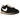 Nike LD-1000 Black Sesame baskets vue latérale en daim et mesh noir avec un swoosh couleur sésame et une semelle rétro classique