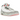Air Jordan 3 Retro Wings baskets en vue latérale avec empeigne en cuir blanc, bordure à motif gris et semelle translucide avec logo Jumpman.
