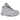 Nike Air Max 95 Big Bubble Wolf Grey baskets vue latérale avec empeigne grise en couches, unité Air visible dans la semelle et lacets blancs