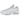 Nike Air Max 95 OG Big Bubble Triple White baskets vue latérale avec ses panneaux emblématiques superposés, mesh blanc et bulle d'air