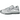 Nike Air Max TL 2.5 Metallic Silver baskets vue de face avec empeigne ondulée argentée et noire caractéristique et unité Air sur toute la longueur