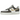 Nike Air Force 1 Low 07 Phantom Sesame baskets en vue latérale avec tige en cuir crème et un logo Nike Swoosh marron distinctif sur le côté.