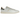 Adidas Stan Smith Lux White Green baskets en vue latérale avec tige en cuir blanc, contrefort vert, bandes perforées et semelle en caoutchouc.