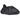 Yeezy Foam RNR Onyx baskets vue angulaire, moulées en mousse EVA gris foncé avec des découpes ovales distinctives sur toute l'empeigne.