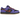 Nike SB Dunk Low Persian Violet baskets profil avec panneaux en cuir violet, superpositions en daim noir, semelle blanche et logo Swoosh noir