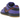 Nike SB Dunk Low Persian Violet baskets en vue latérale avec des détails en cuir violet, une base blanche, un swoosh noir et une semelle blanche.