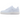 Baskets Nike Air Force 1 Low x Drake Palest Purple vue latérale, avec une empeigne en cuir violet clair, semelle assortie et détails discrets au talon.