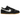 Nike Dunk Low SE Black Grey Gum baskets vue latérale avec empeigne noire et grise, semelle intermédiaire blanche et semelle en gomme