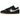 Nike Dunk Low SE Black Grey Gum baskets en vue latérale avec empeigne en cuir noir, nuances de gris et semelle en gomme marron classique
