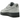 Nike Air Force 1 Low 07 LV8 Light Smoke Grey Suede Black baskets vue latérale avec empeigne en daim gris, swoosh noir et semelle blanche
