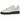 Nike Air Force 1 07 LV8 Light Khaki Black baskets vue latérale avec une tige en cuir kaki et un swoosh noir contrastant sur le côté.