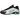 Nike Shox R4 Metallic Silver Green Shock baskets vue angulaire avec tige argentée brillante, détails vert néon et amortis Shox emblématiques