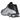 Nike Shox R4 Metallic Silver Black baskets vue latérale avec empeigne argentée, amortisseurs caractéristiques au talon et semelle extérieure noire.
