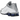Nike Shox R4 Metallic Silver Deep Royal Blue baskets en vue latérale avec une tige argentée, des détails bleu profond et la semelle amortissante Shox