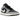 Air Jordan 1 Low Light Smoke Grey Off Noir baskets en vue latérale avec empiècements en daim gris, Swoosh noir et semelle blanche.