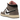Air Jordan 1 Mid SE White Cave Stone baskets vue latérale avec empeigne en cuir blanc, détails swoosh gris et semelle assortie
