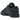 Nike Dunk Low Gore-Tex Triple Black baskets en vue latérale, arborant un design entièrement noir, une tige durable et le logo Gore-Tex au talon.