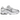 Nike Air Max Moto 2K White Black baskets vue latérale avec empeigne blanche, logo swoosh noir et l'emblématique semelle à amorti Air