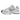 Nike Air Max Moto 2K White Black baskets vue latérale avec empeigne en mesh blanc, détails noirs et semelle intermédiaire amortie