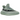 Yeezy Boost 350 V2 Salt baskets vue latérale avec empeigne Primeknit gris clair, bande latérale emblématique et semelle Boost cannelée.