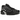 Nike Air Max Plus Black Reflective Silver baskets vue latérale avec empeigne en mesh noir, détails réfléchissants et semelle ondulée.